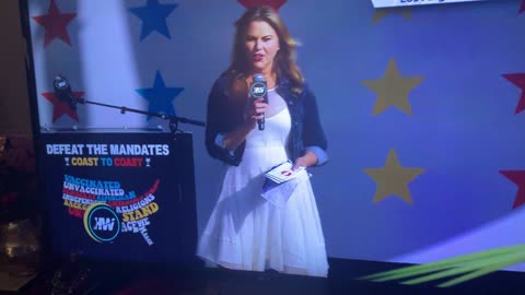 Investigative Journalist Lara Logan speaks at StopTheMandates Los Angeles Event 4-10-22