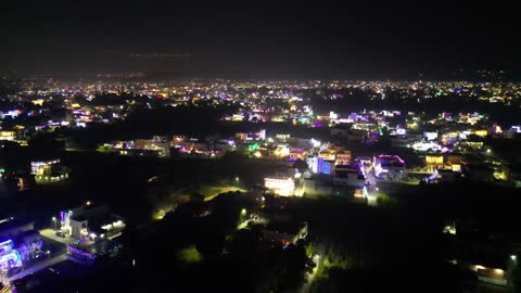 Diwali of Dehradun Uttarakhand | drone shots