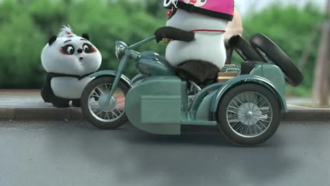 Never leave a little buddy # panda funny anime