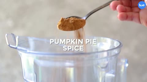 Healthy Pumpkin Spice Frappe