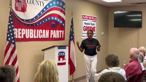 Lucretia Hughes Live with the Dalton County Republican Party