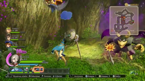 gameplay dragon quest heroes cap 8 vamos al arbol del mundo en español