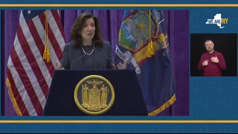 New York Gov. Kathy Hochul Signs Sexual Harassment Legislation As Cuomo Defends Record