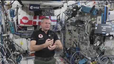 Expedition 70 Astronaut Talks with Students, Celebrates Danish Comics Ch...