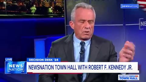 RFK Jr. explains neurological disease causing his raspy voice | RFK Town Hall