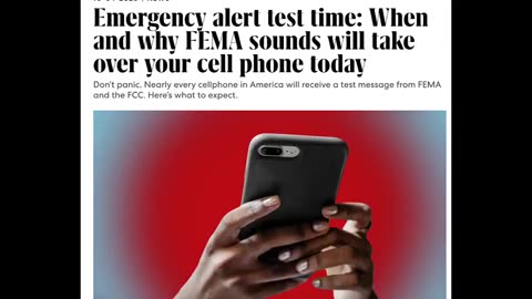 CELL PHONE FREQUENCY EXPLOSION'S JUST HAPPENED! NEXT WILL BE THE EMERGENCY ALERT TEST FOR CIVILIANS!