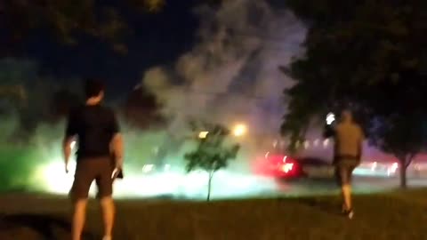 BLM terrorists attacked Minneapolis Police when they evacuated