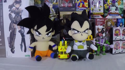 Great Eastern Dragonball Super Vegeta plush unbagging