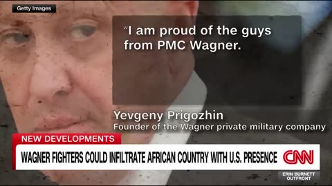 Wagner fighters could infiltrate African country with US presence