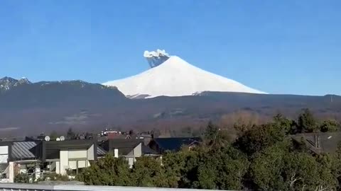 Villarrica Volcanic Eruption in Chile 6/29/24