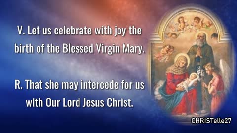 NOVENA FOR THE NATIVITY OF THE BLESSED VIRGIN MARY: Day 6