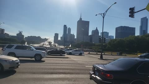 Beautiful Buckingham Fountain in Chicago