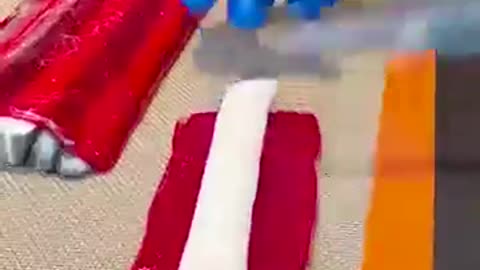 The process of making clown candy