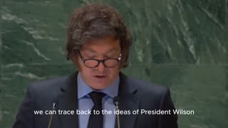 President Javier Milei of Argentina addressed the UN Gen Assembly, Criticizing The UN