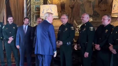 💥 Yesterday Trump Met With Sheriff Deputies Who Arrested Ryan Routh