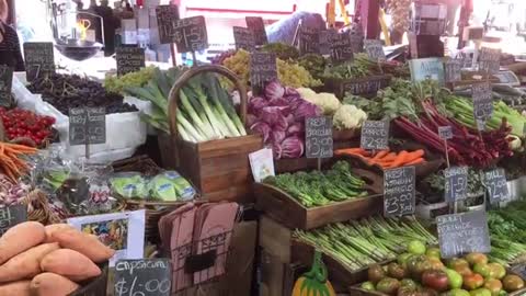 A tour from the Fruits and Vegetables section of Queen Victoria Market in Melbourne city