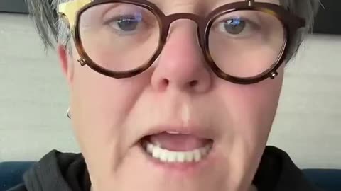 This UGLY DUDE name Rosie O’Donnell's made a dumb reaction to Trumps Verdict