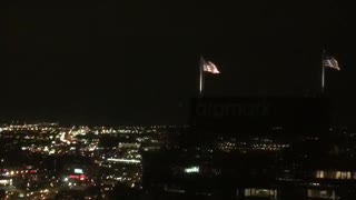 Lightning strikes over New Jersey