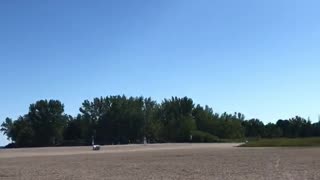 Various kites in Woodbine beach