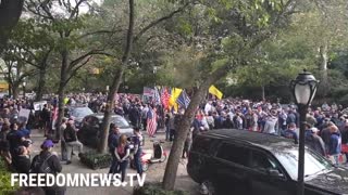 NY First Responders Gather By The THOUSANDS TO Protest Mandates