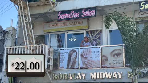 SameOne Salon in Boracay, Philippines