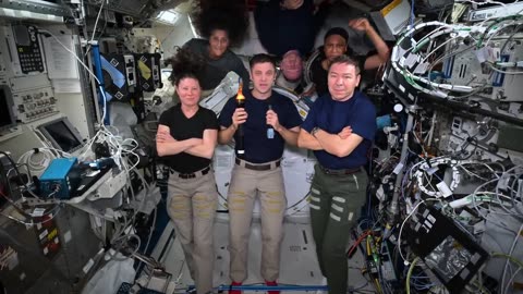 The Olympics Reach New Heights on the International Space Station