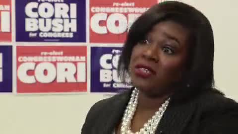 Squad's Cori Bush's Response To Biden 2024 Says Everything - Her Body Language...