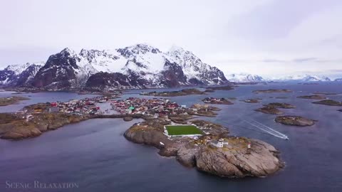 Norway 4K - Scenic Relaxation Film with Calming Music