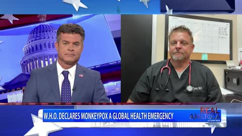 REAL AMERICA -- Dan Ball W/ Dr. Brian Tyson, Onto A New Pandemic & More COVID Hypocrisy, 7/26/22