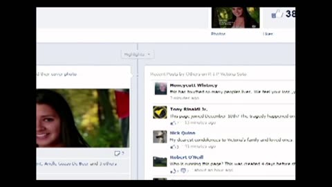 'RIP Victoria Soto Facebook Page Being Removed From Internet' - 2012