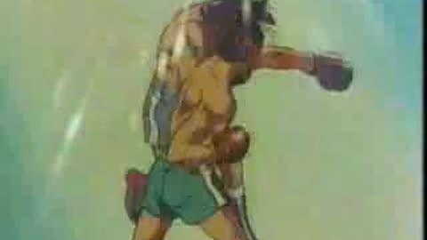 Rocky Joe gutpunching