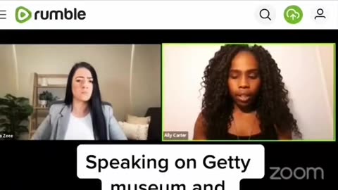 Ally Carter trafficking victim explains the Getty Museum