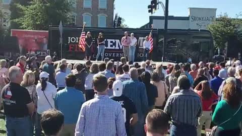 GA Governor (R) Kemp and VA Governor (R) Youngkin in Alpharetta