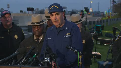 WATCH US Coast Guard gives update on Maryland bridge collapse