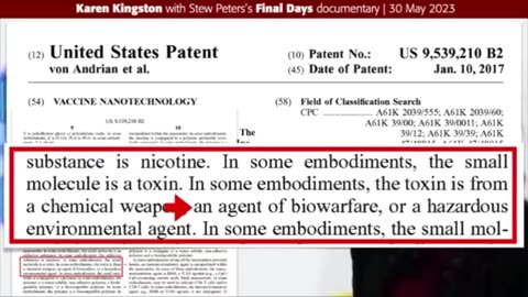 U.S. patent for mRNA vaccine nanotechnology uses toxin of biowarfare