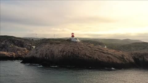 lindesnes lighthouse is a coastal in norway