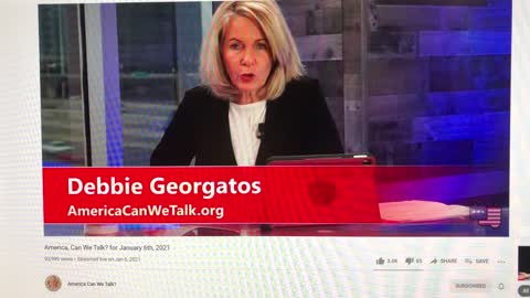 ITALY GATE /Debbie Georgatus of America Can We Talk interviews Maria Zack Jan 6, 2021