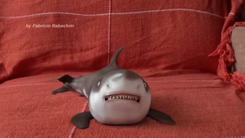 Cutest Baby Shark Animal Reaction. 2020