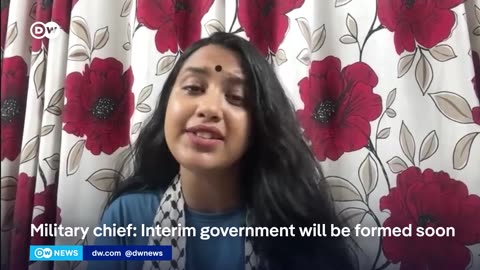 Member of Bangladesh's student movement talks about the day Sheikh Hasina resigned | DW News