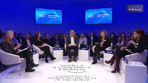 Dublado : Davos 2024 réu confesso - A editora-chefe do Wall Street Journal, Emma Tucker, resume o que eles não têm mais controle.