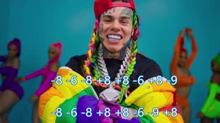 6ix9ine - Gooba - C# Harmonica (tabs)