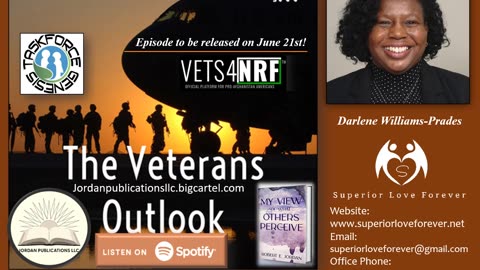 The Veterans Outlook Podcast Featuring Rev. Dr. Darlene Williams-Pardes (#65).