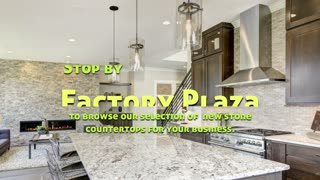 Beautiful kitchen countertops from Factory Plaza