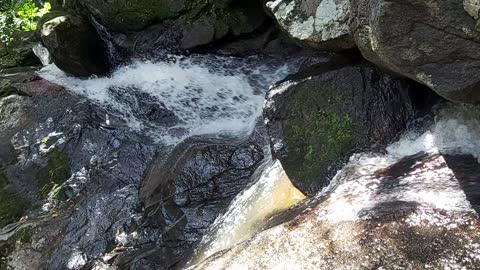 WATERFALL IN THE SIERRA