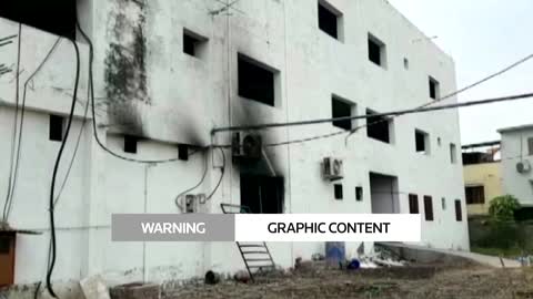 Fire at coronavirus hospital in India kills at least 16