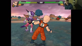 Dragon Ball Z Budokai Tenkaichi 3 Battle #145 With Live Commentary - Frieza VS Krillin