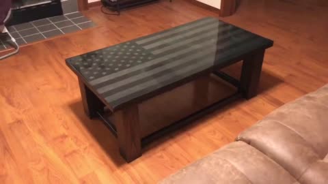 American Flag Coffee Table