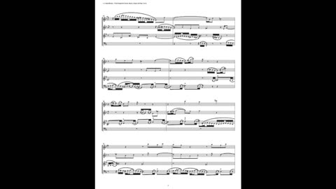 J.S. Bach - Well-Tempered Clavier: Part 2 - Fugue 20 (Woodwind Quartet)