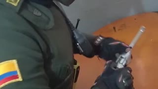 arma incautada por la policia