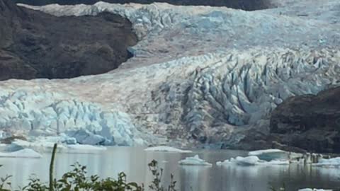 Mendenhall Glacier in Alaska